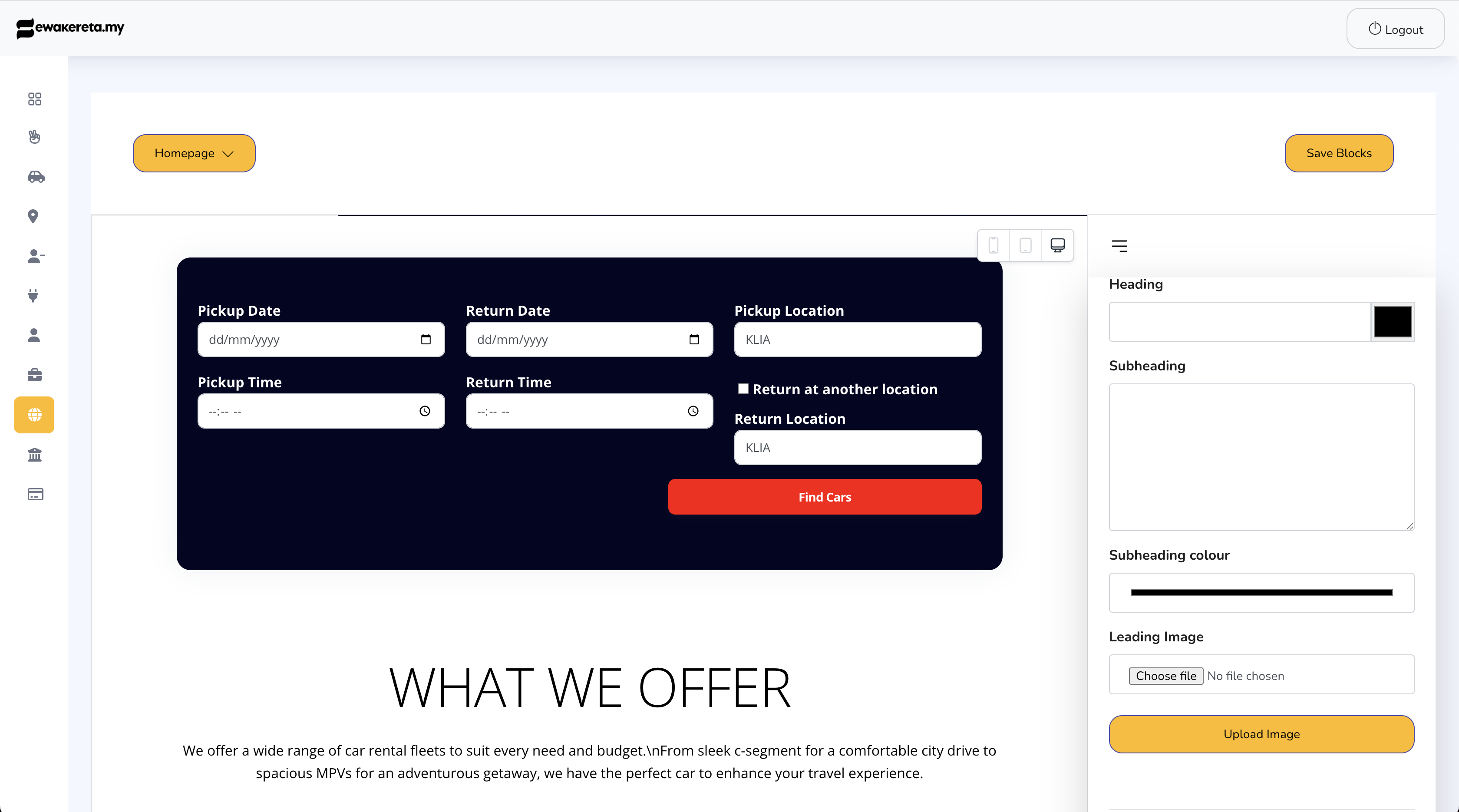 Web Builder Mudah